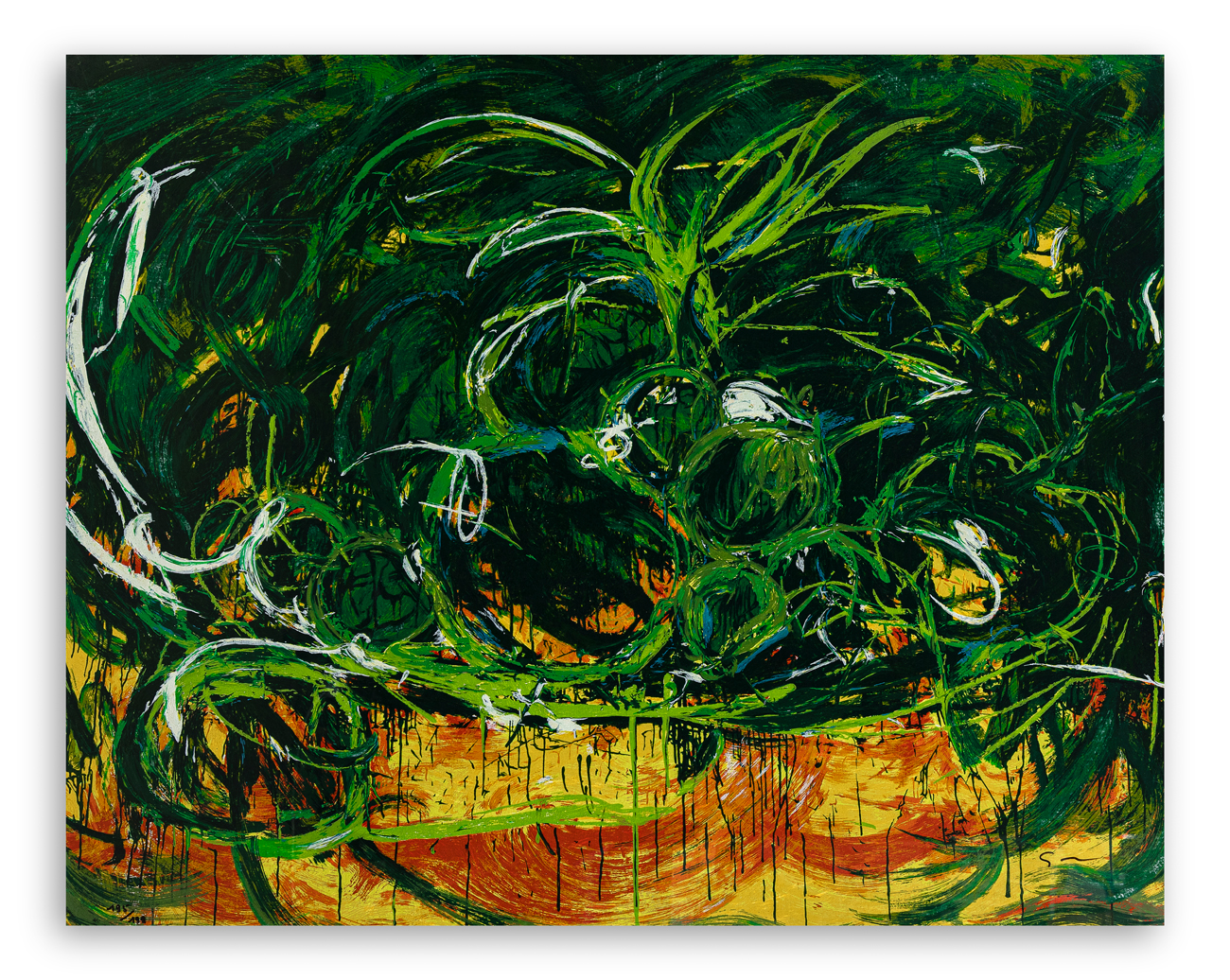 MARIO SCHIFANO (1934-1998) - Natura