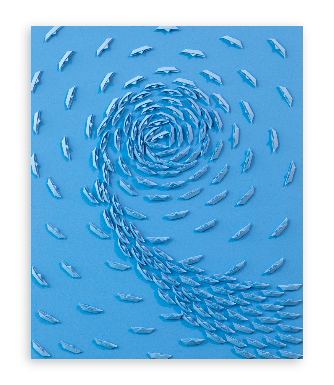 RICCARDO GUSMAROLI (1963) -  Vortice Azzurro