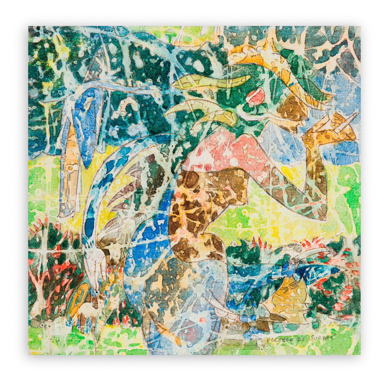 PACHECO DE SURATA (1933-2002) - Senza Titolo, 1972