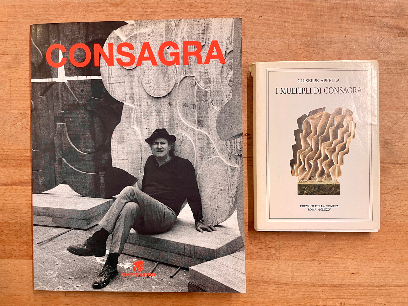 PIETRO CONSAGRA - Lotto unico di 2 cataloghi