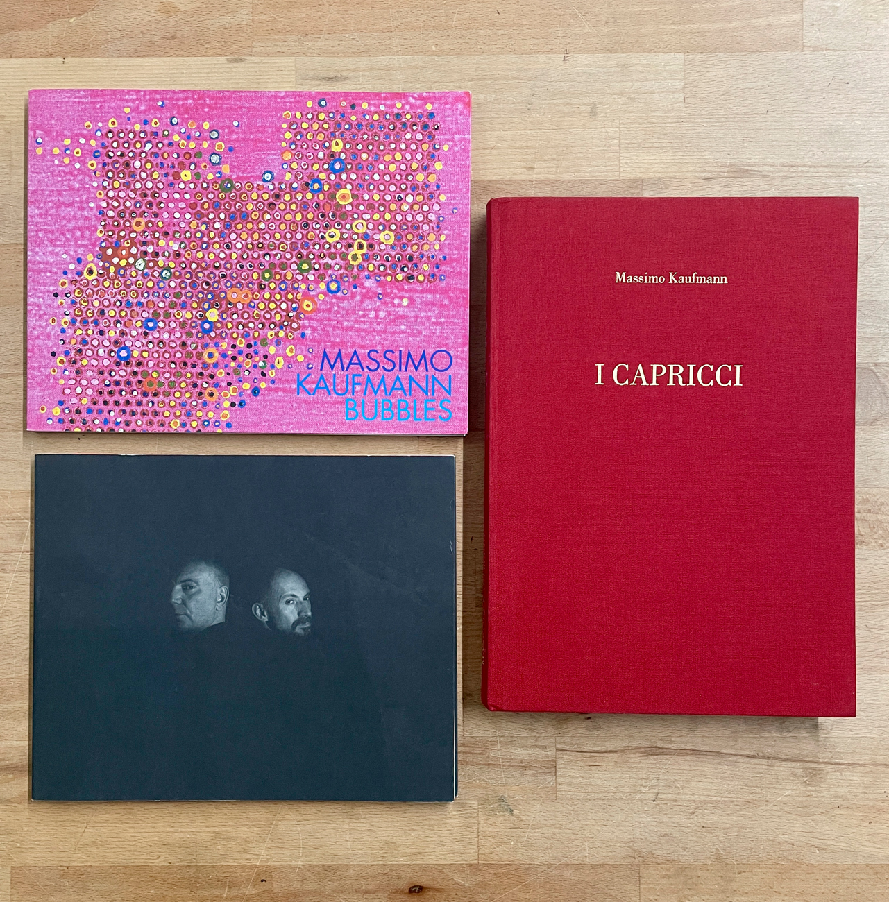 MASSIMO KAUFMANN - Lotto unico di 3 cataloghi