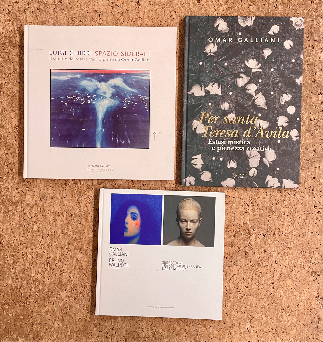 OMAR GALLIANI - Lotto unico di 3 cataloghi