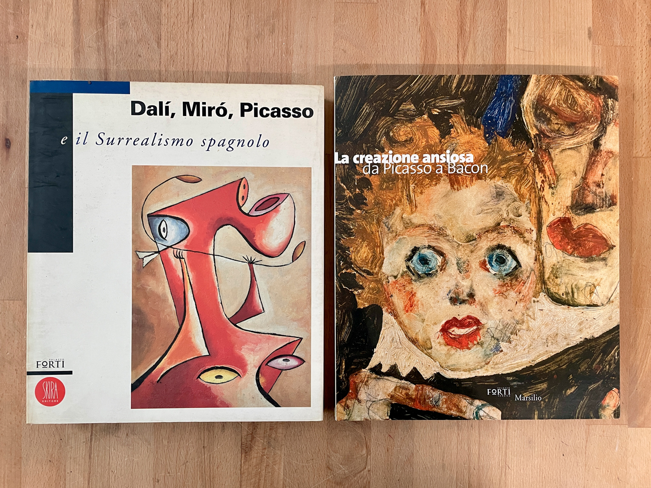 PROTAGONISTI DELLA STORIA DELL'ARTE - Lotto unico di 2 cataloghi