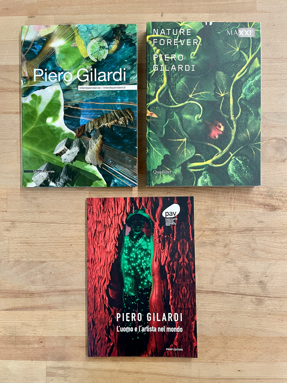 PIERO GILARDI - Lotto unico di 3 cataloghi