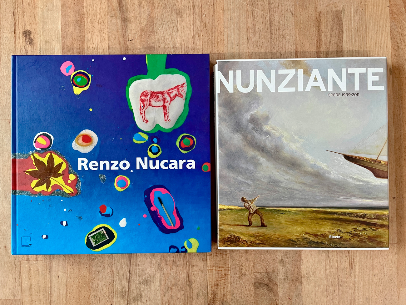 RENZO NUCATA E ANTONIO NUNZIANTE - Lotto unico di 2 cataloghi