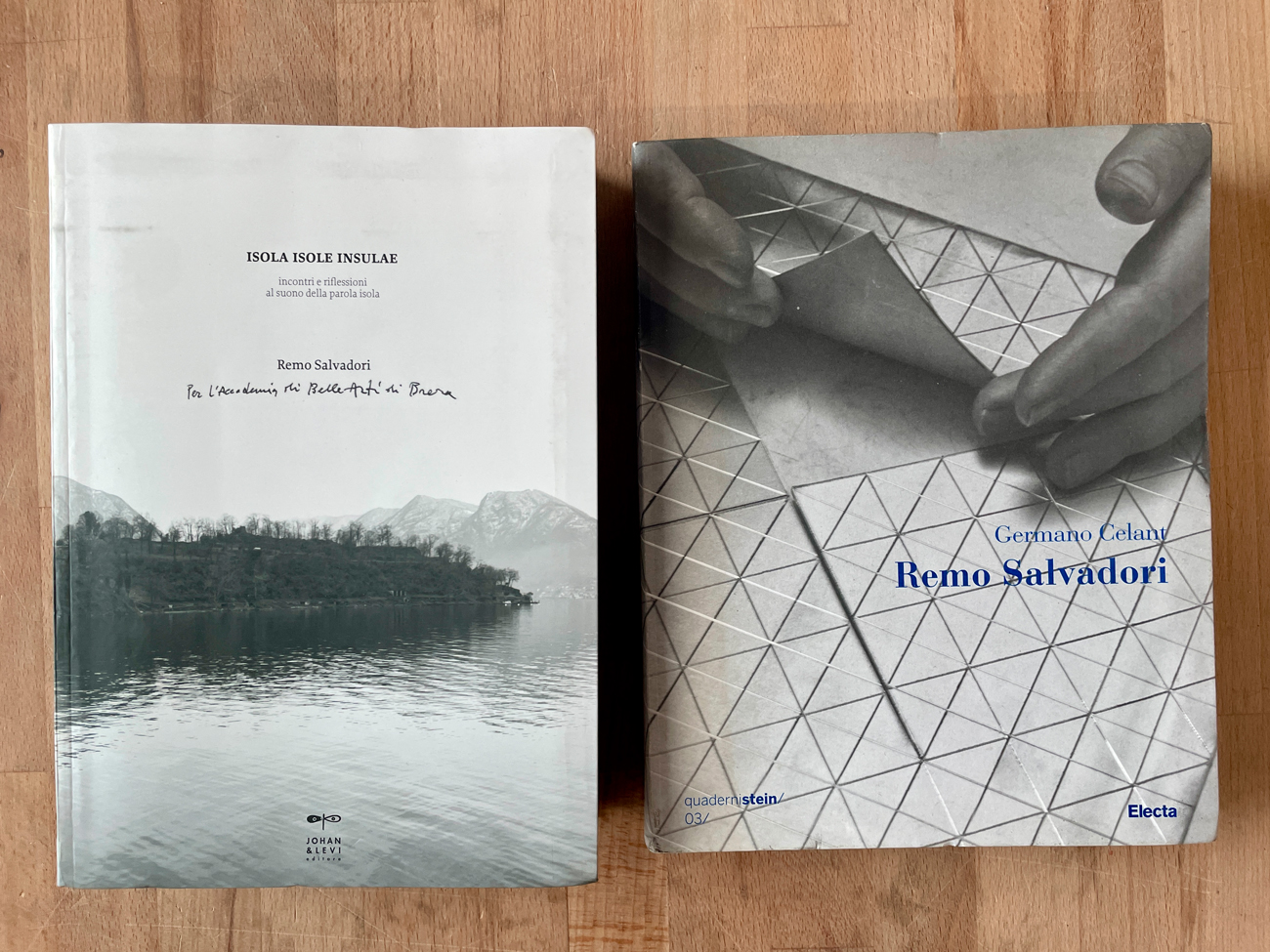 REMO SALVADORI - Lotto unico di 2 cataloghi