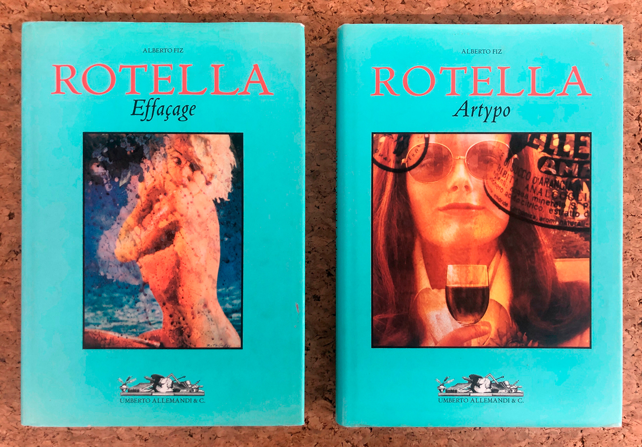 MIMMO ROTELLA - Lotto unico di 2 cataloghi