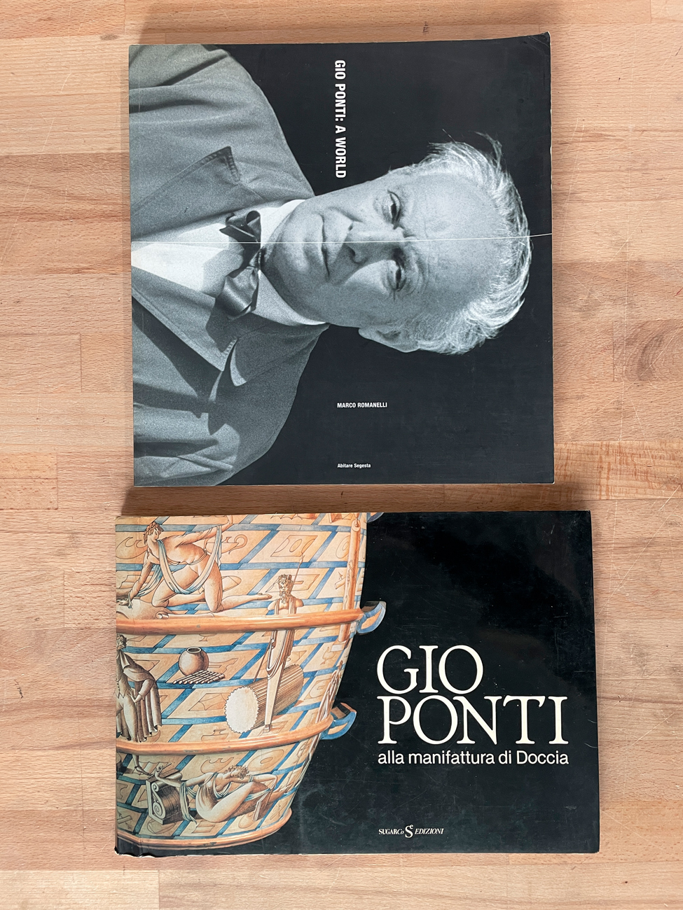 GIO PONTI - Lotto unico di 2 cataloghi