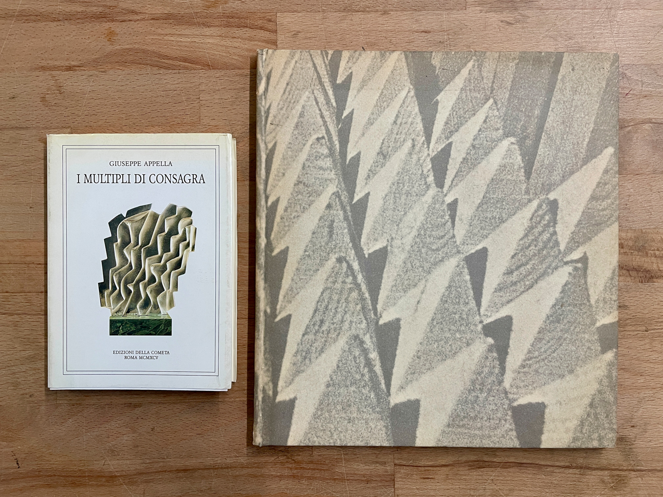 GIUSEPPE CONSAGRA E MARIO CEROLI - Lotto unico di 2 cataloghi