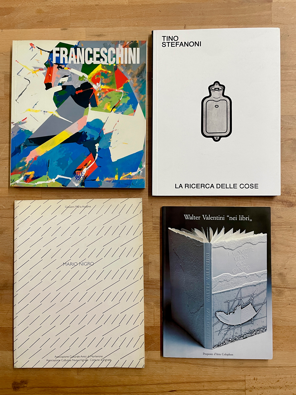 ARTE ITALIANA DEL DOPOGUERRA - Lotto unico di 4 cataloghi