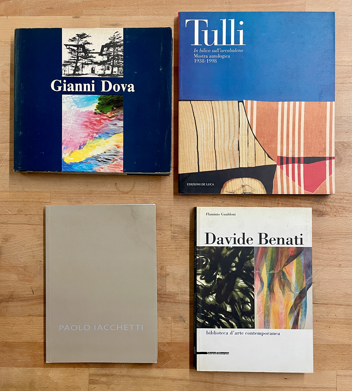 PITTURA ITALIANA DEL DOPOGUERRA - Lotto unico di 4 cataloghi