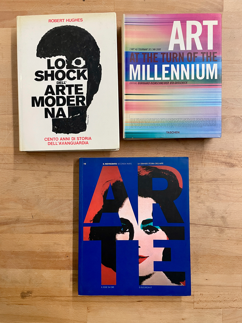 MANUALI DI STORIA DELL'ARTE - Lotto unico di 3 cataloghi