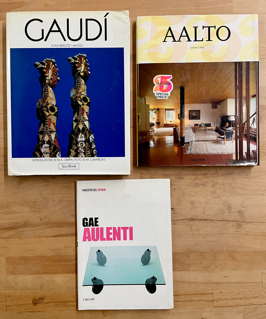 ARCHITETTURA E DESIGN - Lotto unico di 3 cataloghi