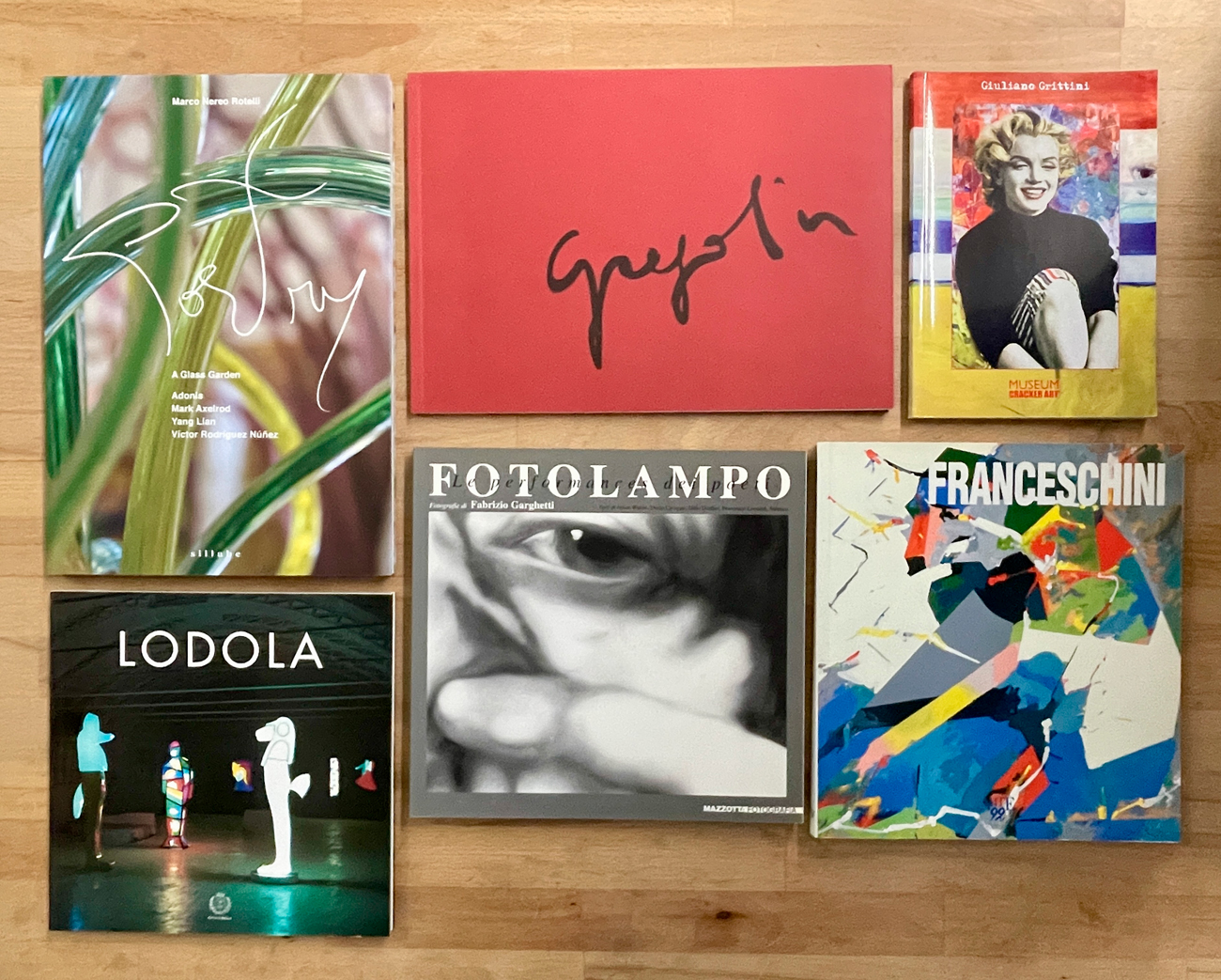 ARTE CONTEMPORANEA - Lotto unico di 6 cataloghi