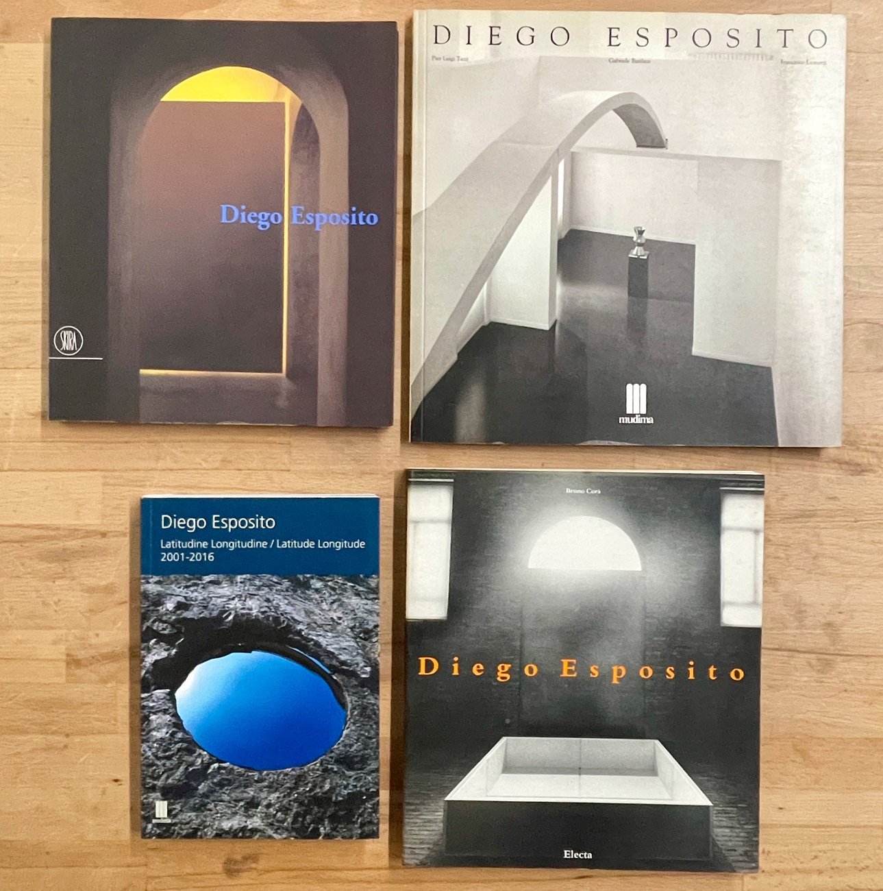 DIEGO ESPOSITO - Lotto unico di 4 cataloghi