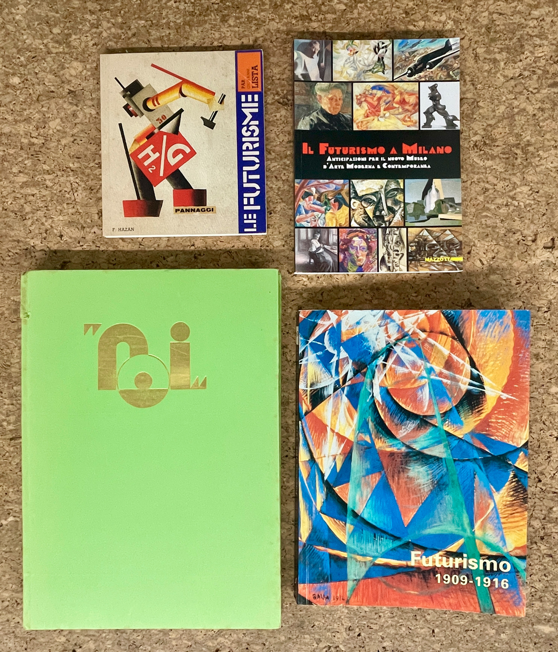 FUTURISMO - Lotto unico di 4 cataloghi: