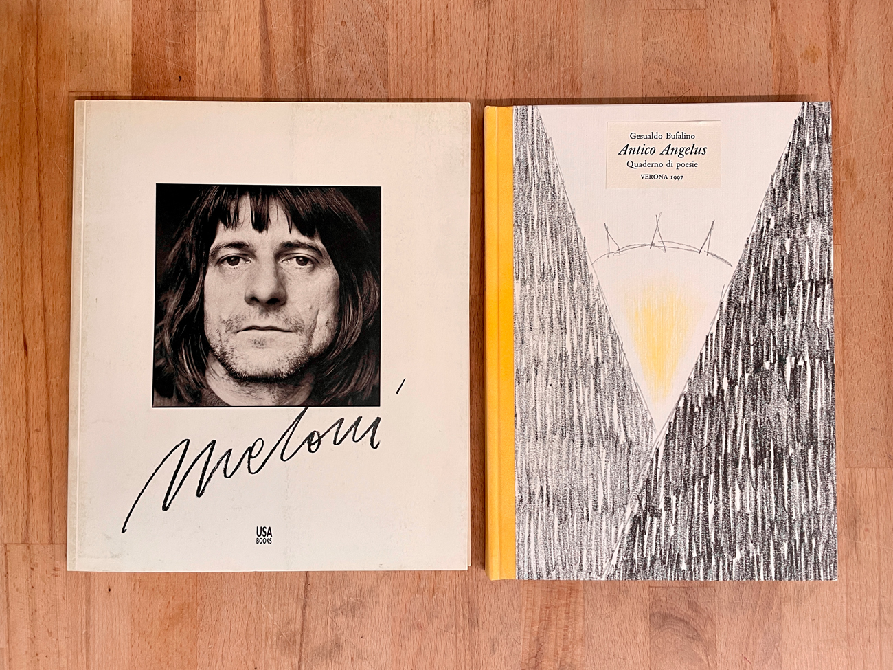 GESUALDO BUFALINO E GIOVANNI MELONI - Lotto unico di 2 cataloghi