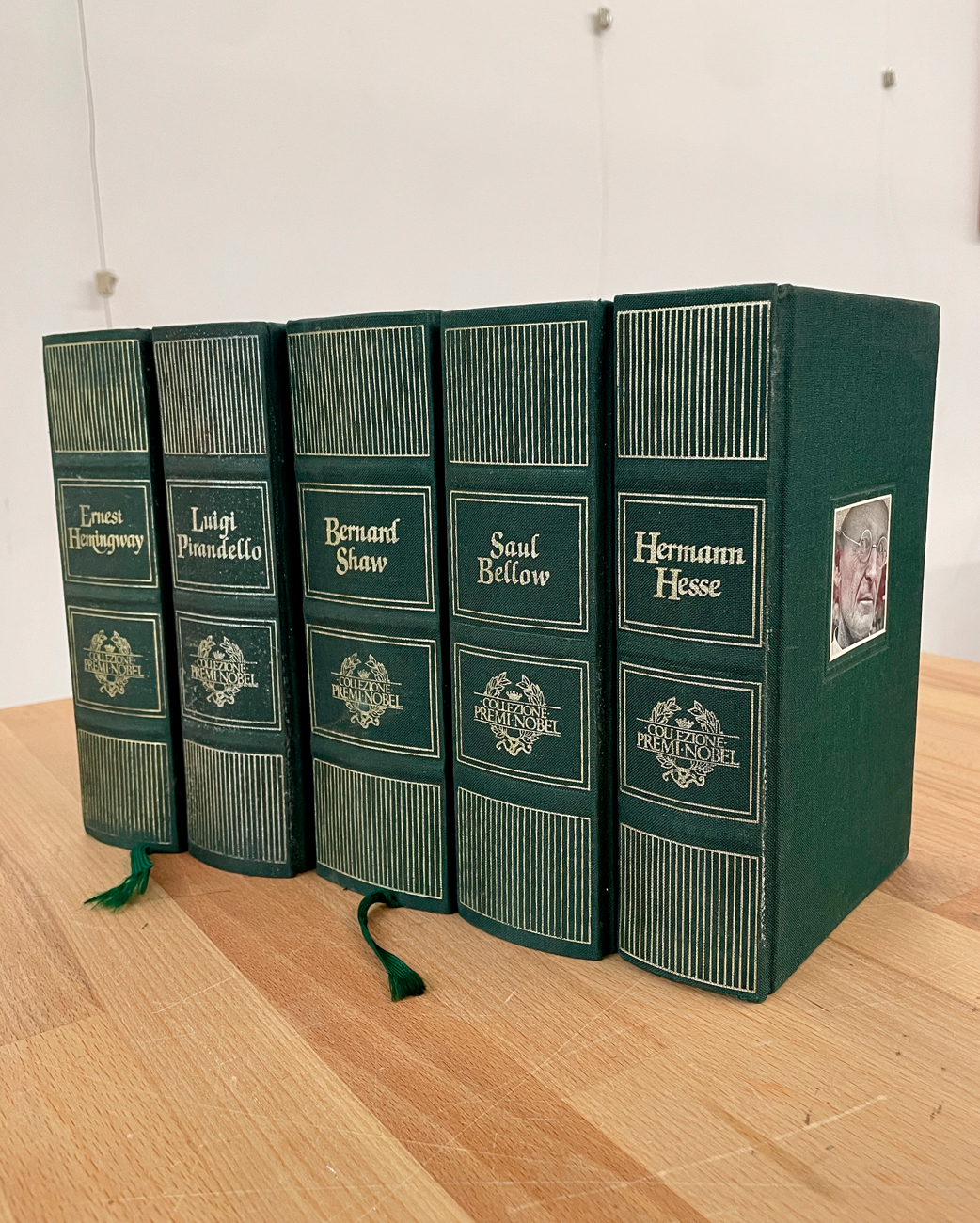 LETTERATURA E PREMI NOBEL - Lotto unico di 5 volumi