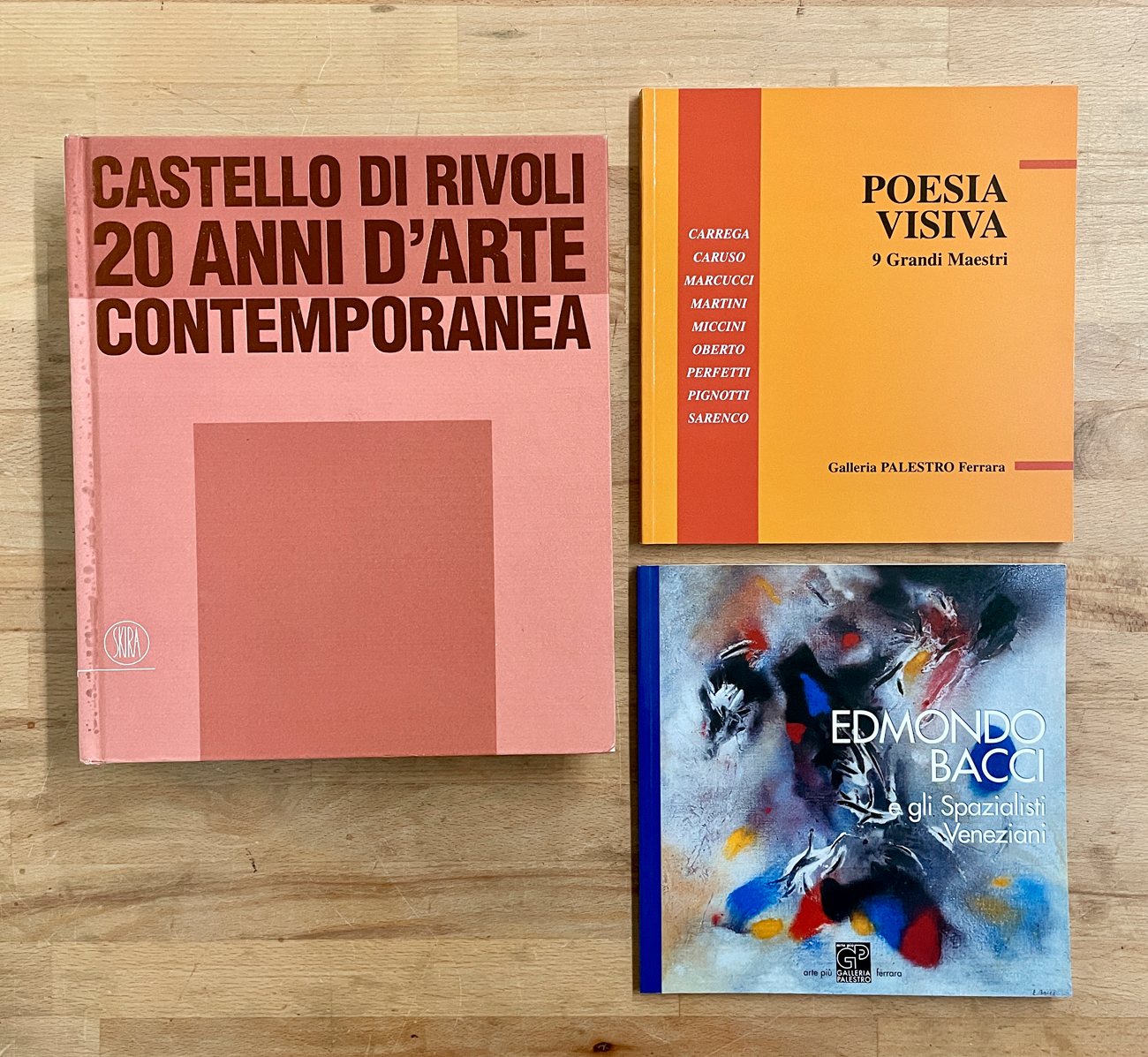 COLLETTIVE D'ARTE DEL DOPOGUERRA - Lotto unico di 3 cataloghi