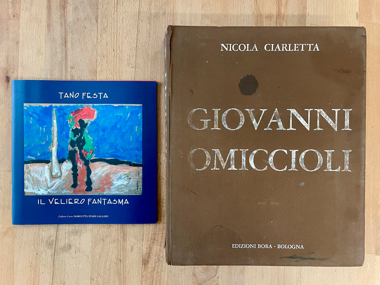 TANO FESTA E GIOVANNI OMICCIOLI - Lotto unico di 2 cataloghi