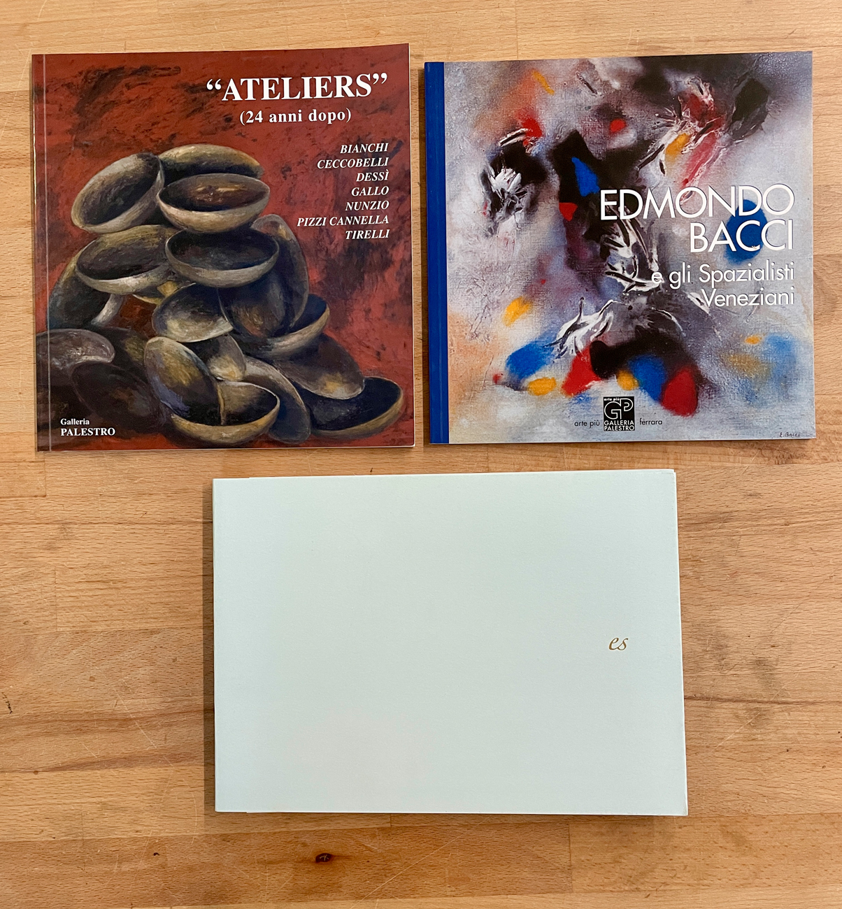 ETTORE SPALLETTI ED EDMONDO BACCI - Lotto unico di 3 cataloghi