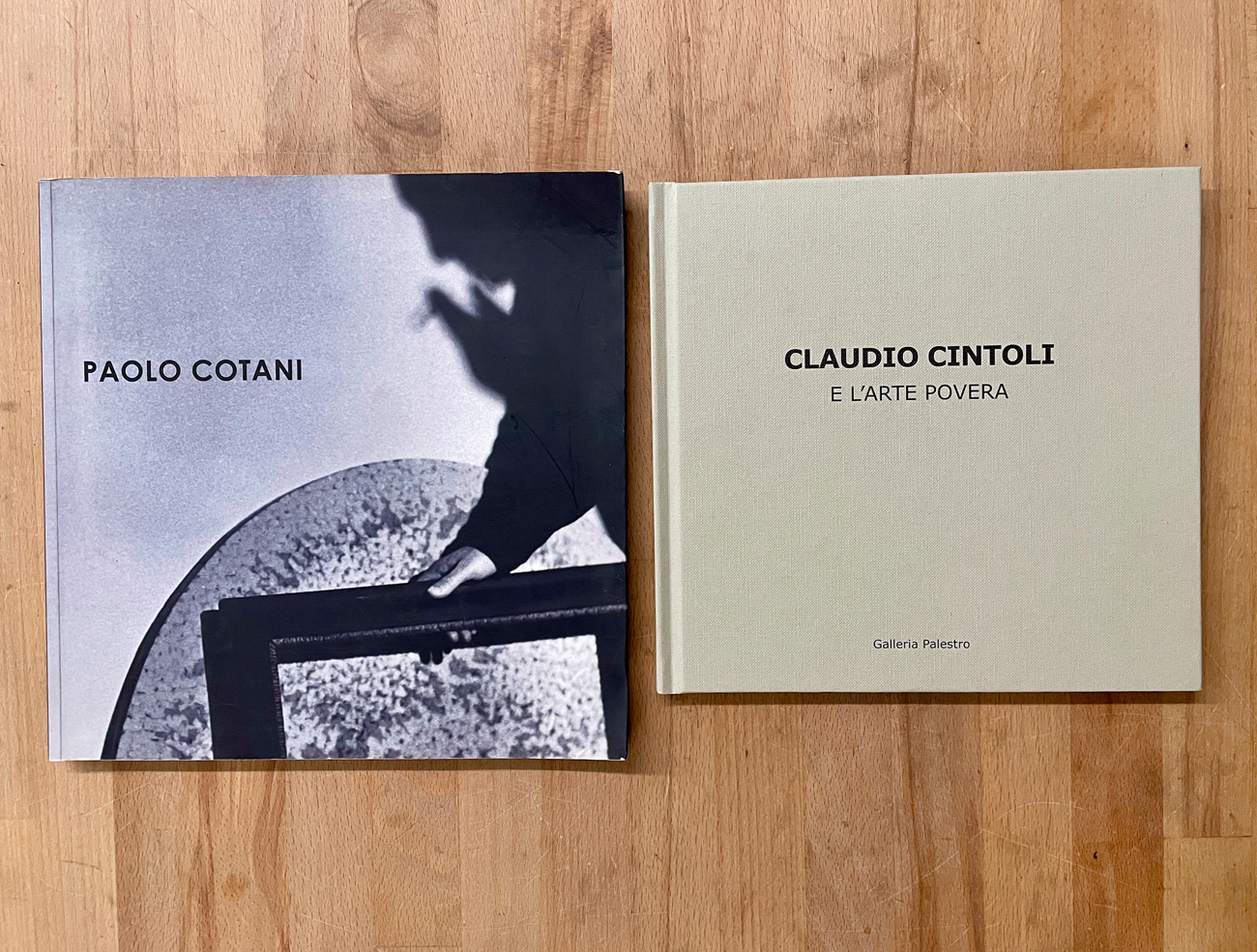 PAOLO COTANI E CLAUDIO CINTOLI - Lotto unico di 2 cataloghi