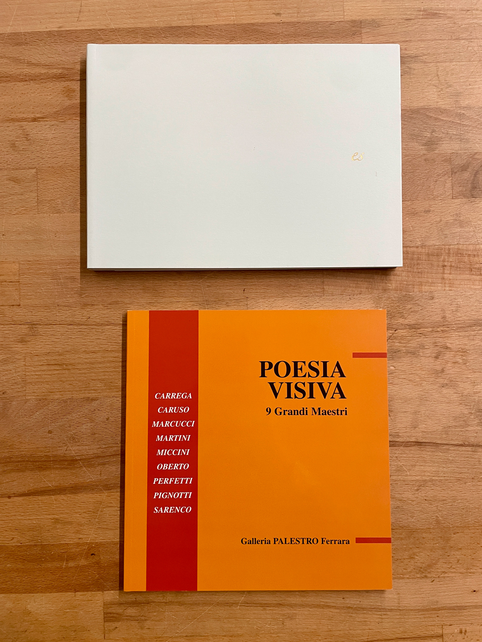 ETTORE SPALLETTI E POESIA VISIVA - Lotto unico di 2 cataloghi