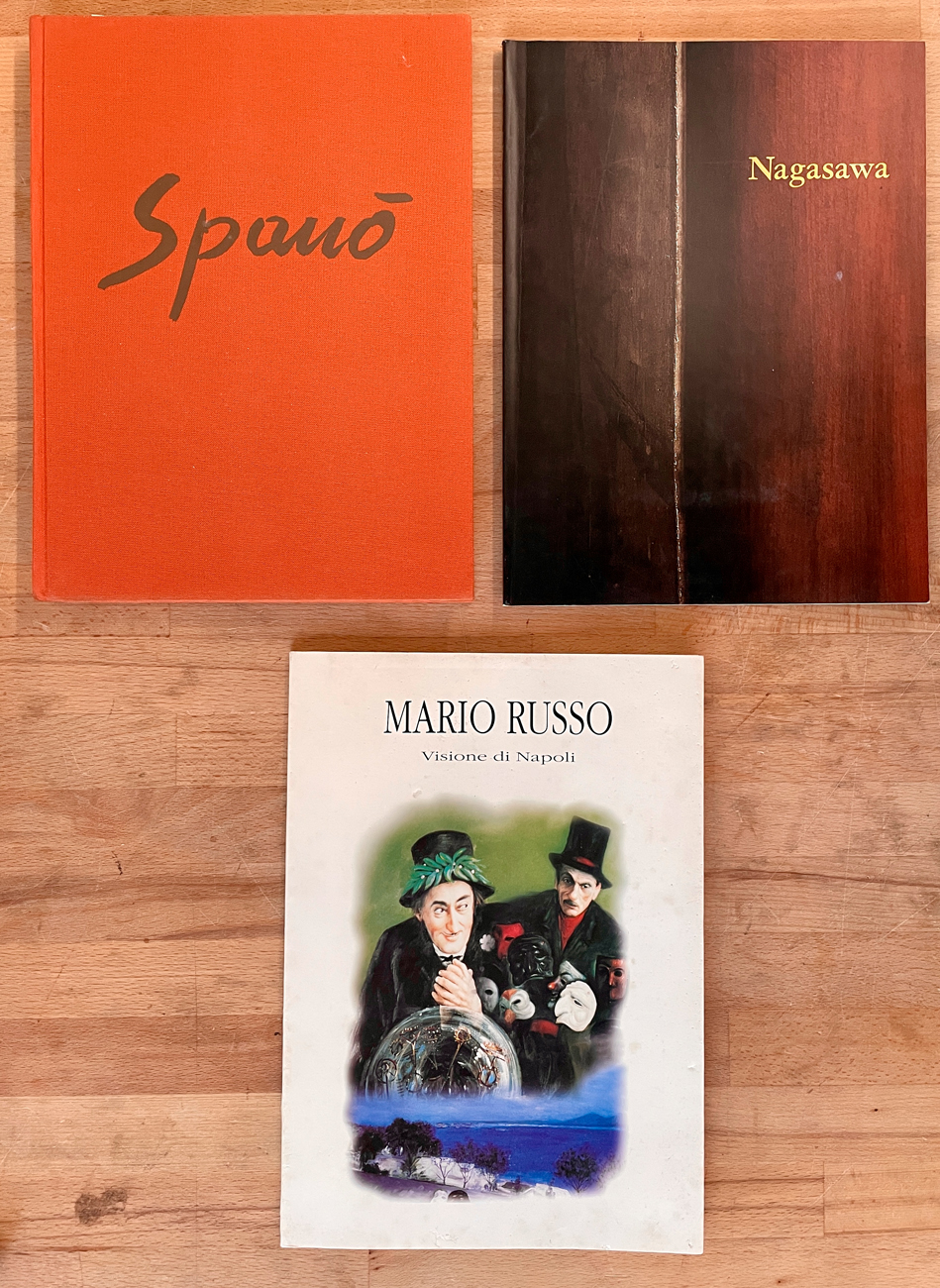 LUIGI SPANÒ, HIDETOSHI NAGASAWA E MARIO RUSSO - Lotto unico di 3 cataloghi