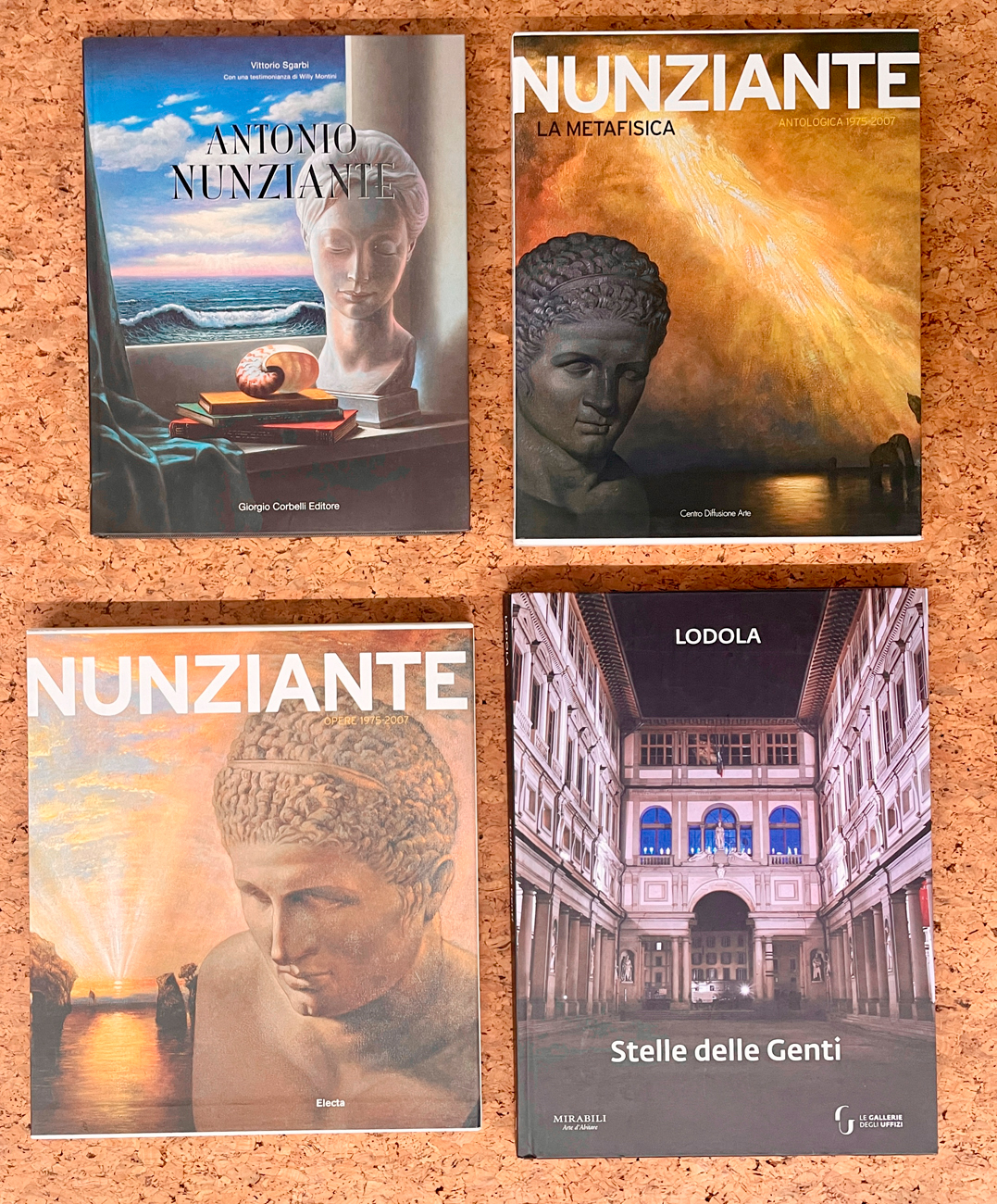ANTONIO NUNZIANTE E MARCO LODOLA - Lotto unico di 4 cataloghi