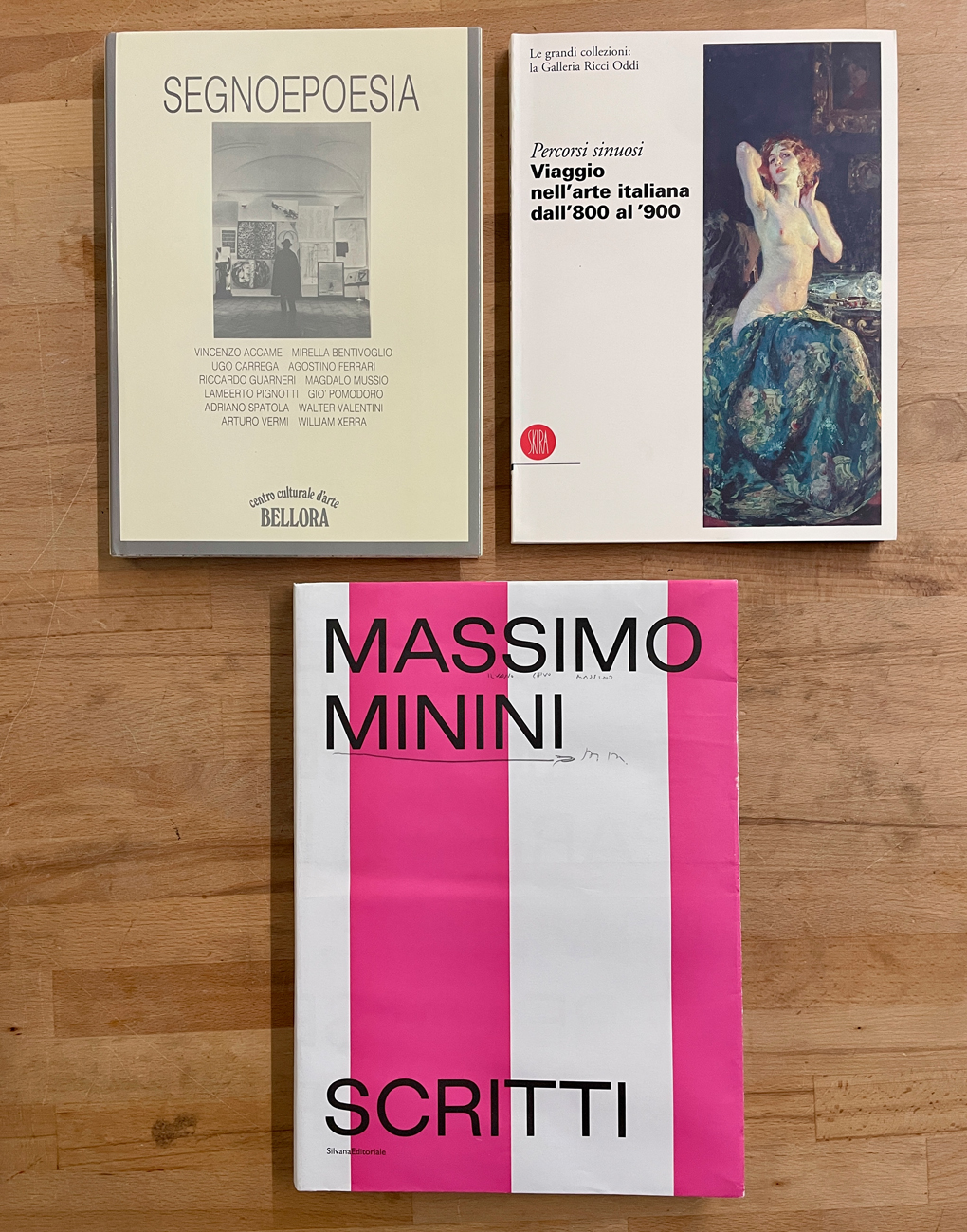 ARTE E POESIA VISIVA - Lotto unico di 3 cataloghi