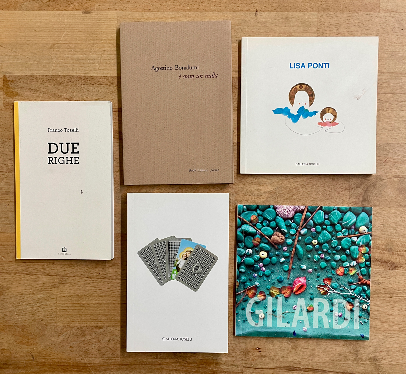 ARTE CONTEMPORANEA ITALIANA - Lotto unico di 5 cataloghi