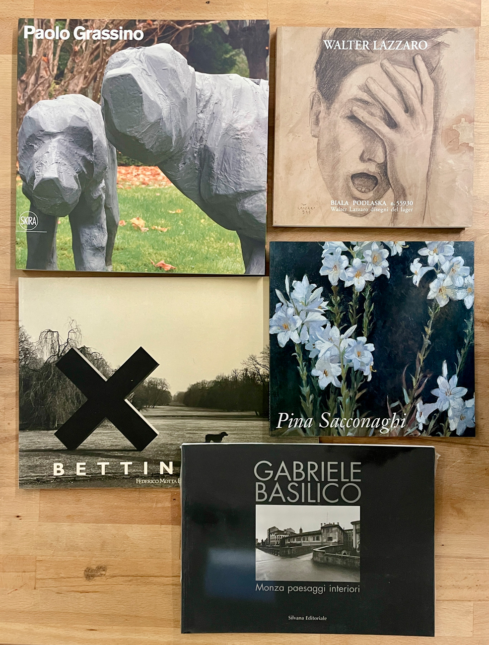 ARTE E FOTOGRAFIA - Lotto unico di 5 cataloghi