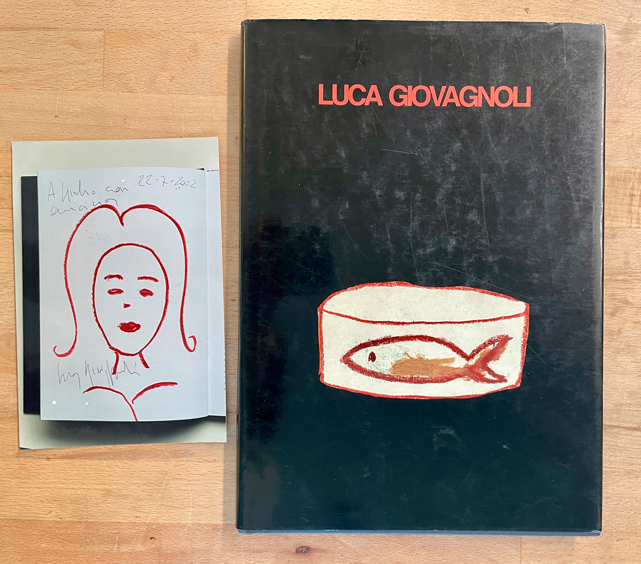 CATALOGHI CON DISEGNO (LUCA GIOVAGNOLI) - Luca Giovagnoli. Lettere anonime, 2002