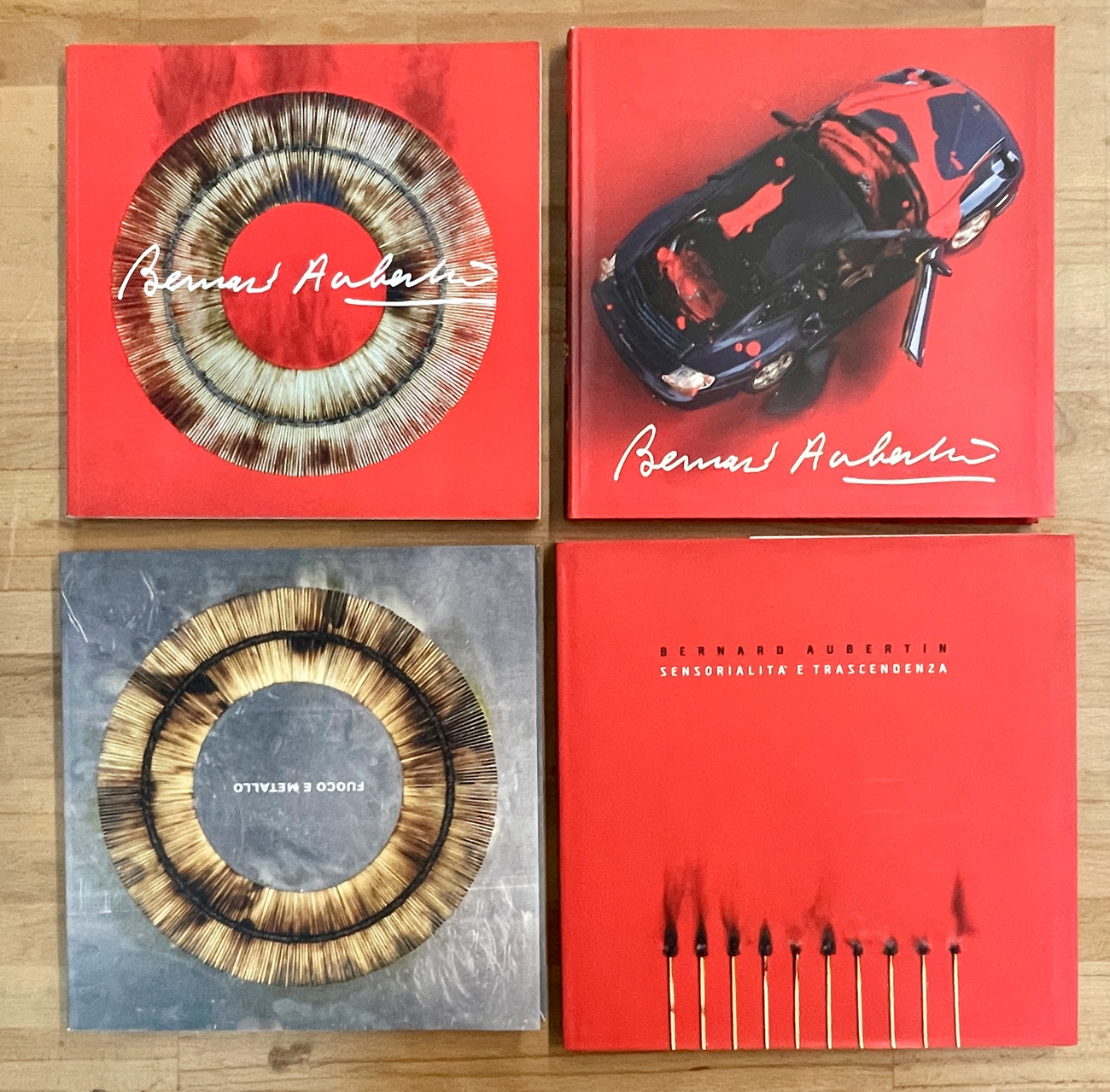 BERNARD AUBERTIN - Lotto unico di 4 cataloghi