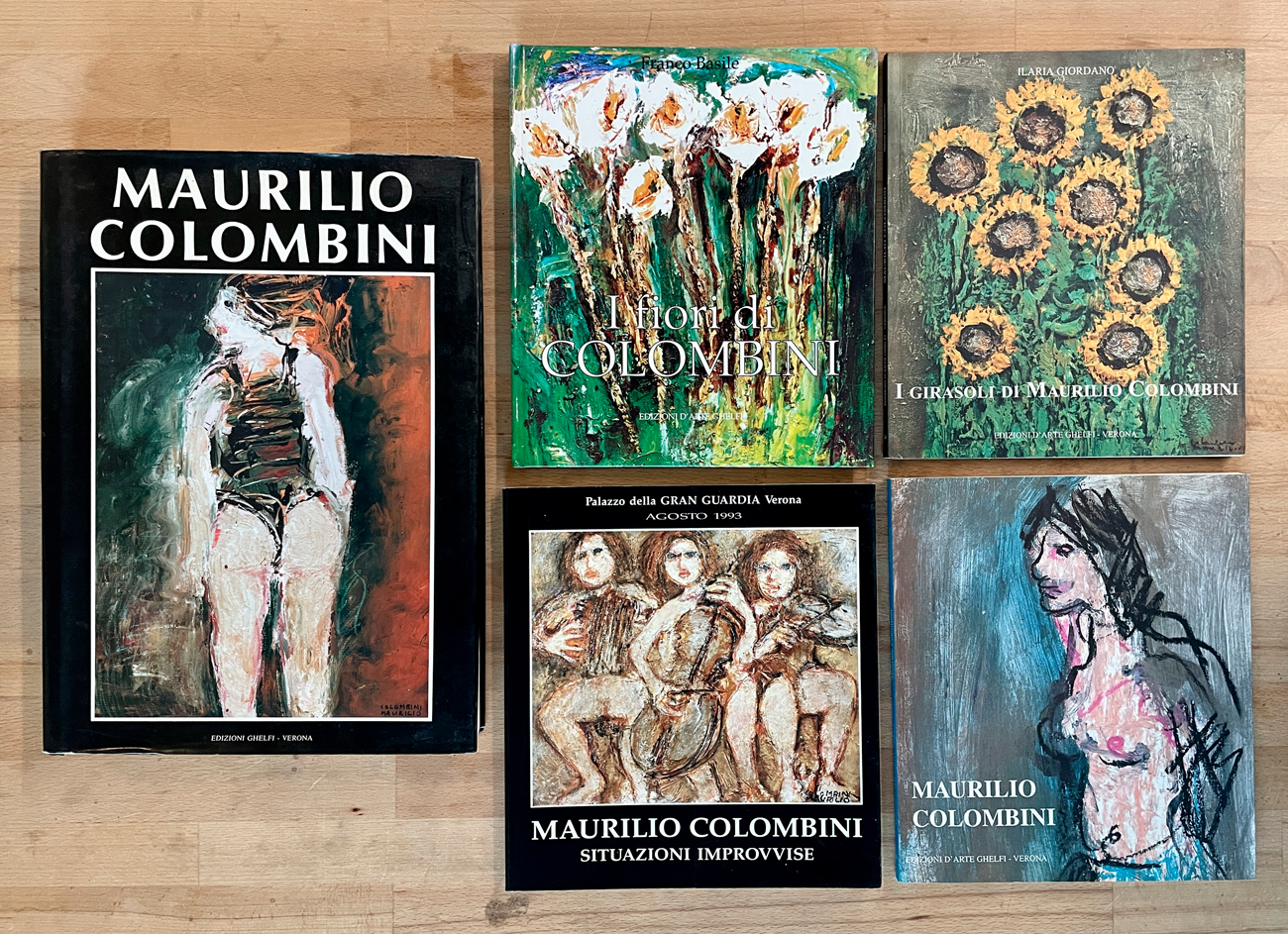 MAURILIO COLOMBINI - Lotto unico di 5 cataloghi