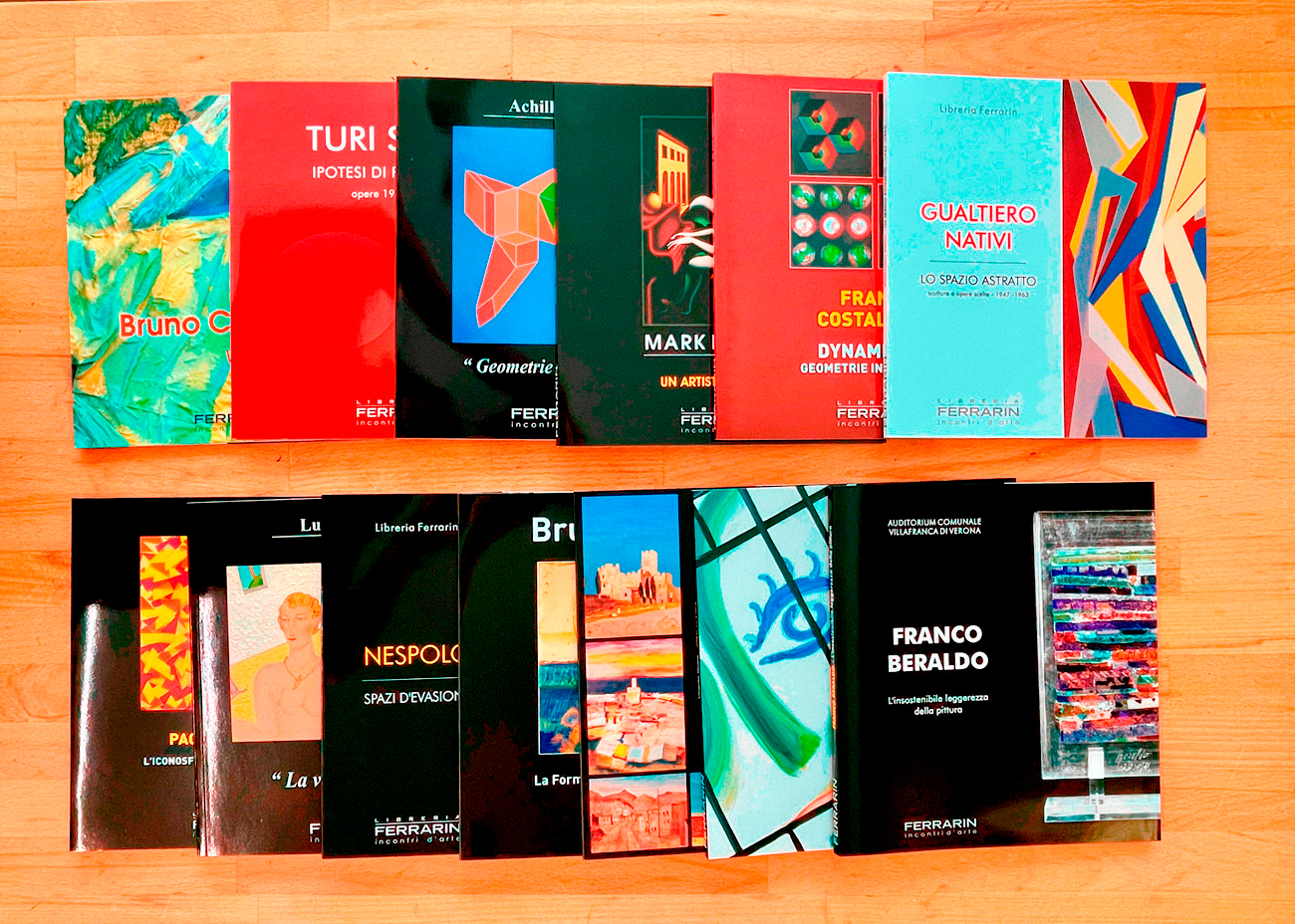 GALLERIA FERRARIN - Interessante lotto di 13 cataloghi