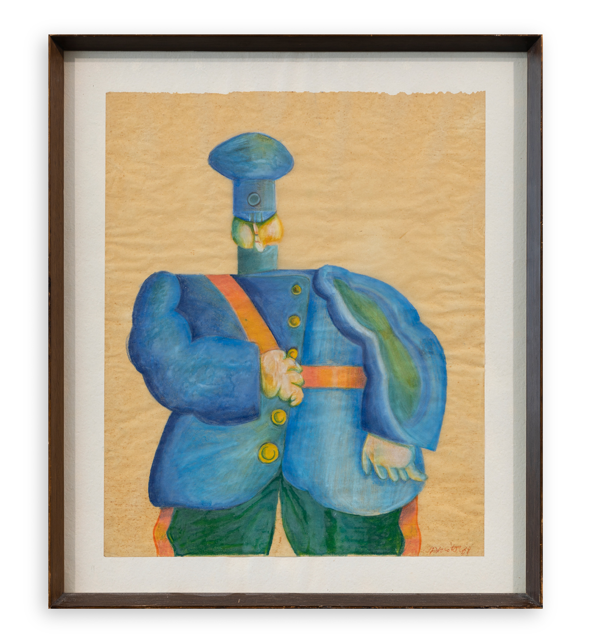 AUTORE INDECIFRATO - Senza Titolo, 1968