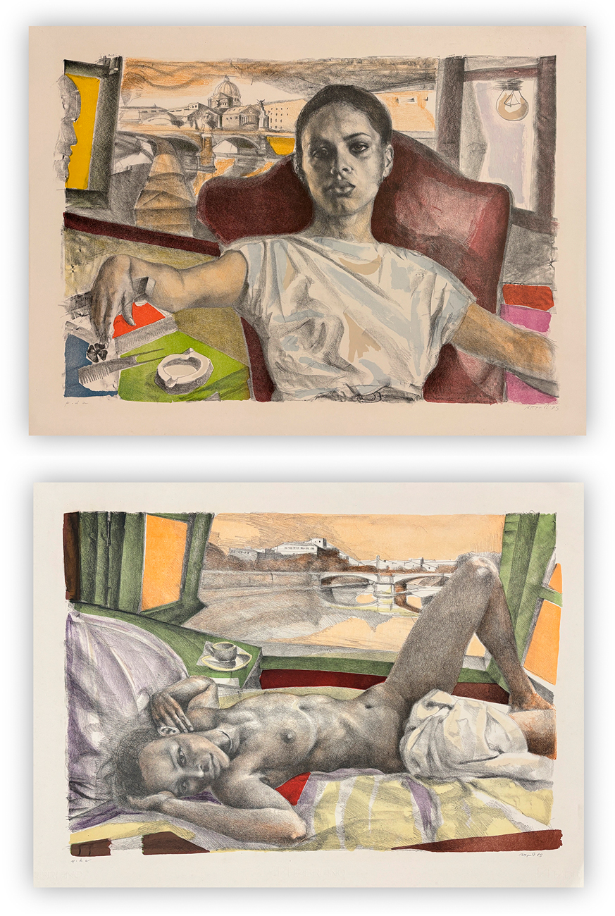 UGO ATTARDI (1923-2006) - Lotto unico composto da 2 opere grafiche