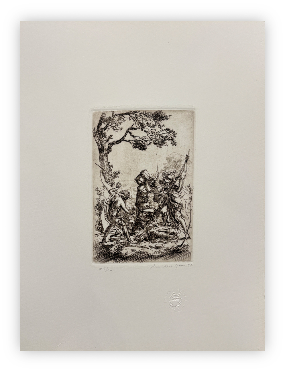 PIETRO ANNIGONI (1910-1988) - Senza Titolo