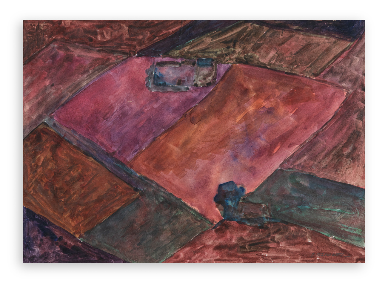 FULVIO BELMONTESI (1919-2000) - Senza Titolo