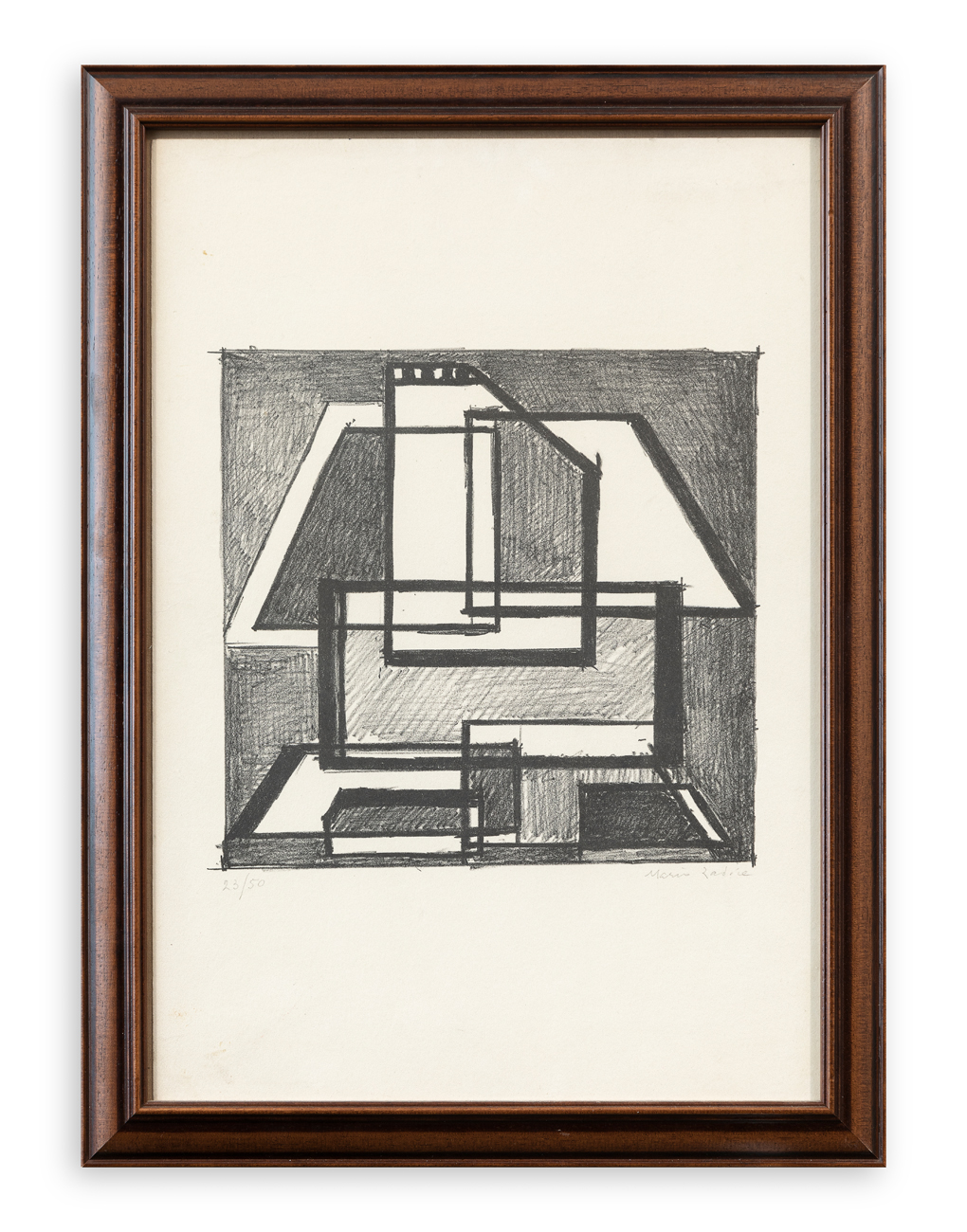 MARIO RADICE (1898-1987) - Composizione, 1969