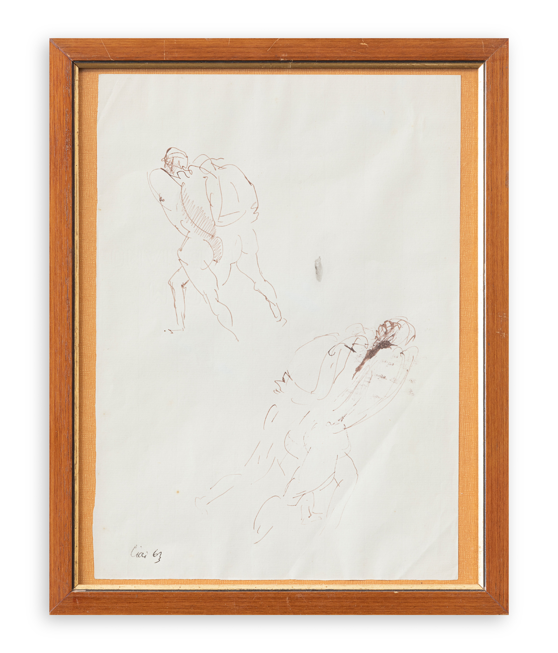 AUTORE INDECIFRATO - Senza Titolo, 1963