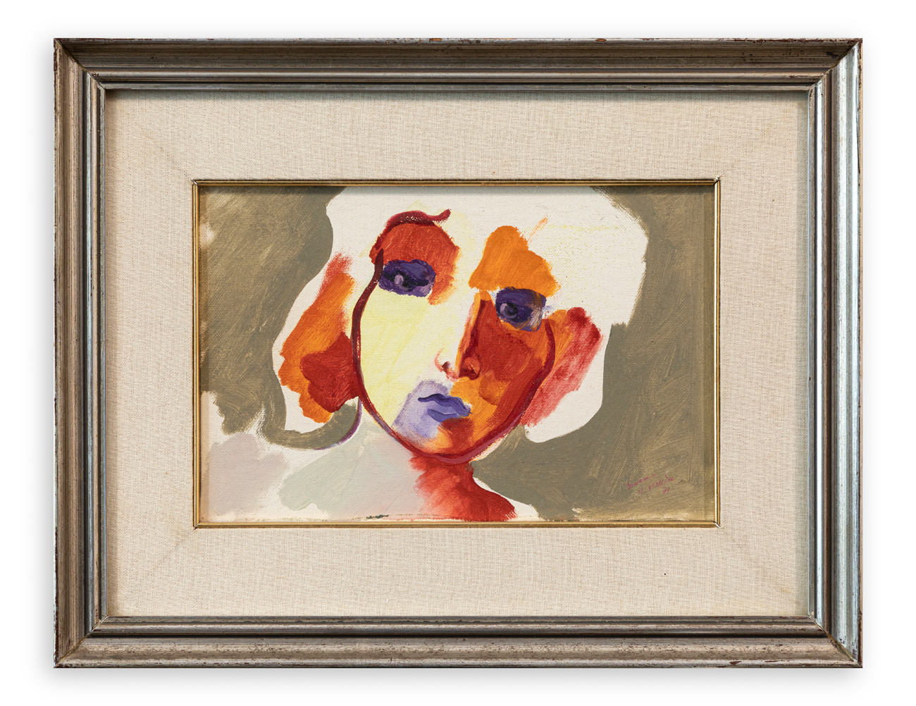 AUTORE INDECIFRATO - Senza Titolo, 1971