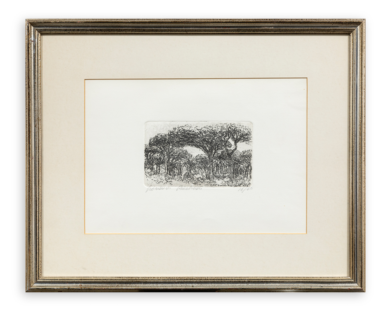 GIOVANNI BARBISAN (1914-1988) - Senza Titolo (Grosseto), 1978