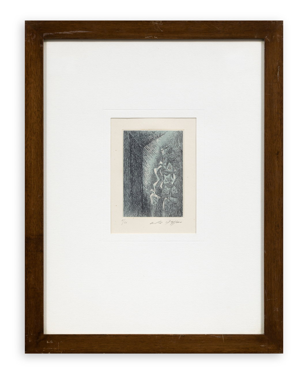 ANDRÉ MASSON (1896-1987) - Dans la chambre secrète, 1964