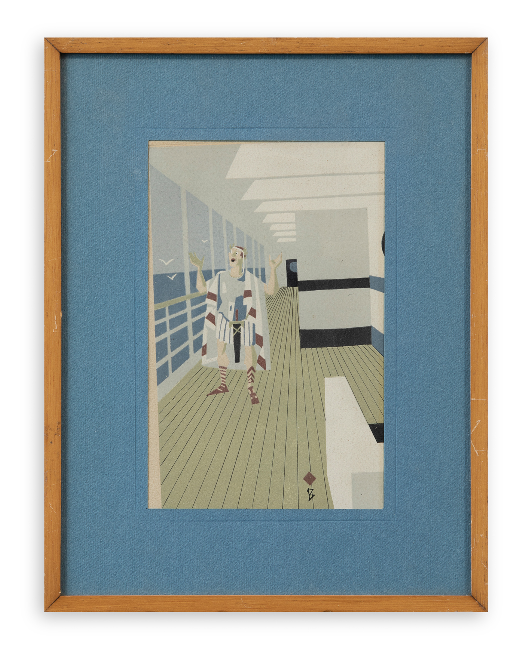 PIERO BERNARDINI (1892-1974) - Senza Titolo