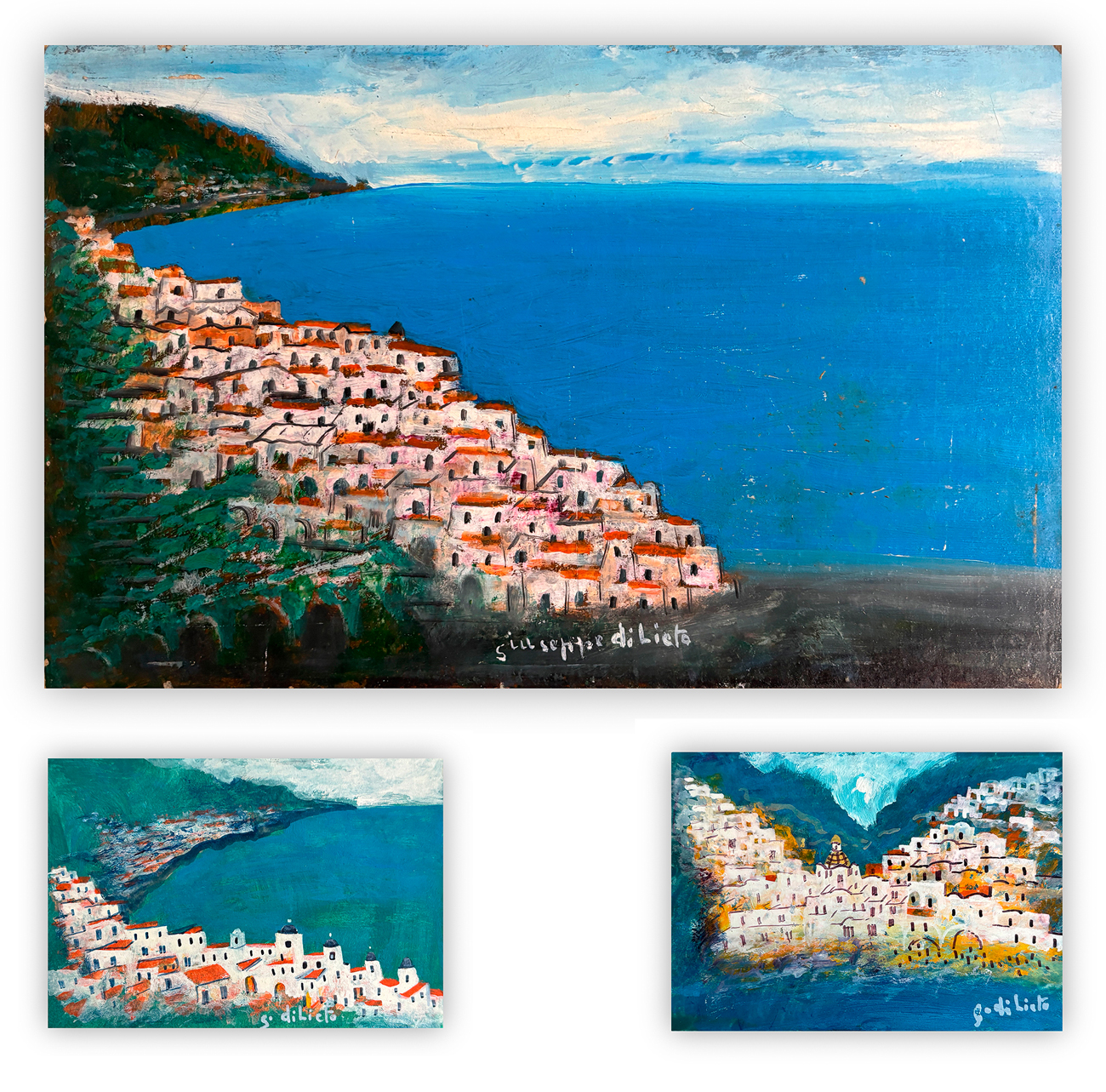 GIUSEPPE DI LIETO (1926-2004) - Lotto unico composto da 3 opere:
