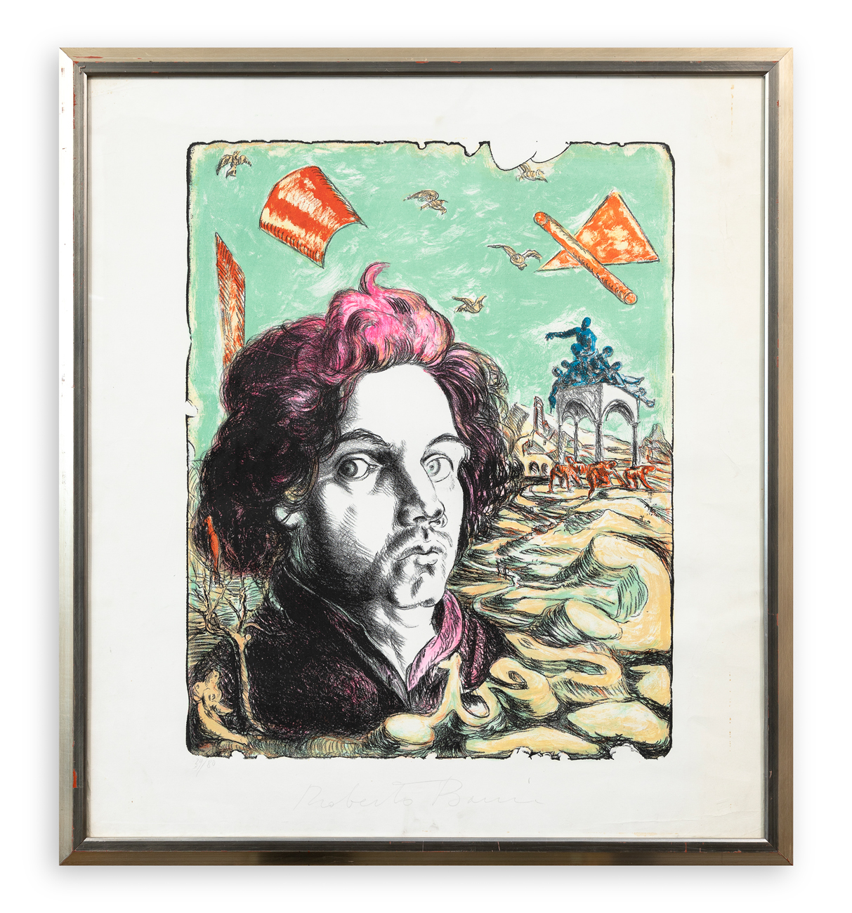 ROBERTO BARNI (1939) - Autoritratto, 1981