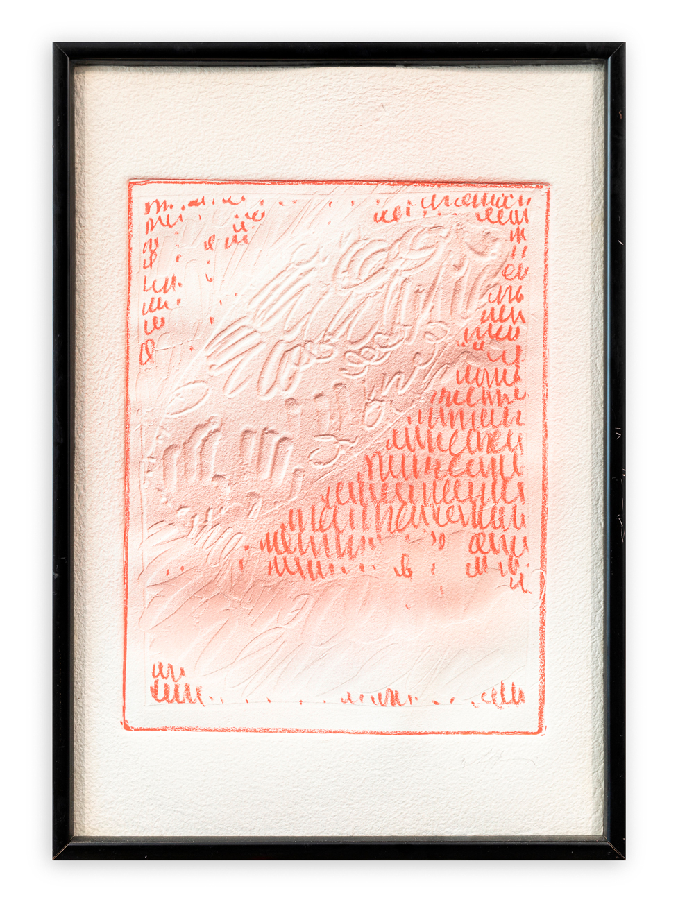 AGOSTINO FERRARI (1938) - Segno impronta, 1993