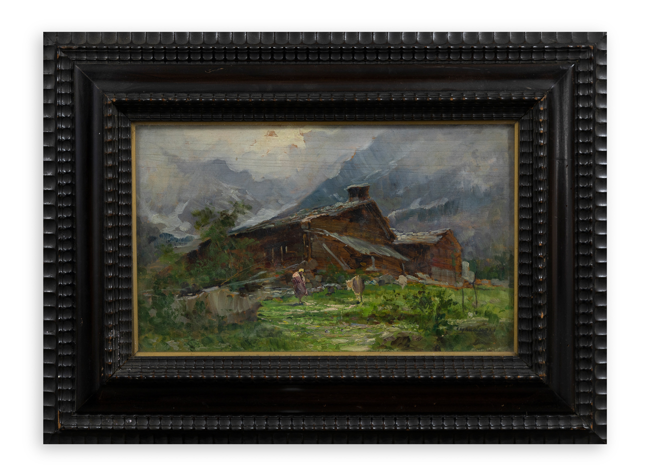 CESARE GHEDUZZI (1894-1944) - Alta montagna